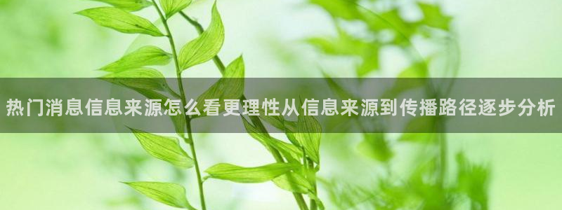 网红吃瓜来源梳理